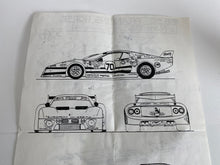 Load image into Gallery viewer, AMR X - Ferrari BB 512 LM - Le Mans 1982 Prancing Horse - 1/43 Scale Model Kit