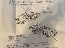 Load image into Gallery viewer, AMR X - Ferrari GTO - Le Mans 1963 #26 Ch. 4713GT - 1/43 Scale Model Kit