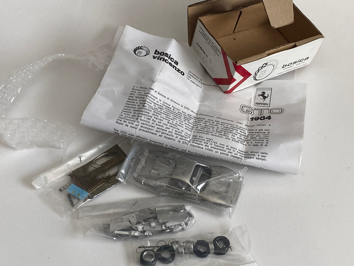 Bosica - 1984 Ferrari 288 GTO Kit - Ref. 005 – Vintage43