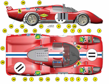 Load image into Gallery viewer, Montegrosso by Tameo - MTG007 - Ferrari 512S - Le Mans 1970 NART