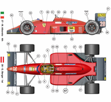 Load image into Gallery viewer, Tameo - TMK376 - Ferrari F1-87 - Japanese GP 1987 - Berger