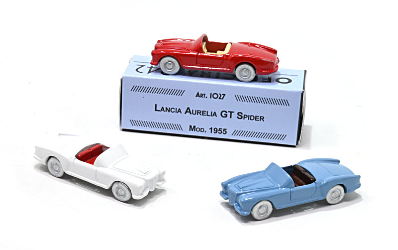 Officina 942 - 1955 Lancia Aurelia GT Spyder 1/76 Scale