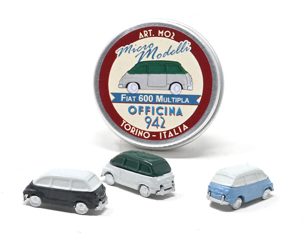 Officina 942 - 1956 Fiat 600 Multipla 1/152 Scale Tiny Car