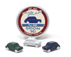 Officina 942 - 1955 Fiat 600 1/152 Scale Tiny Car