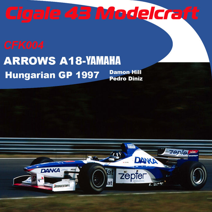 Cigale 43 Modelcraft Kit - 1/43 scale Arrows A18-Yamaha - 1997