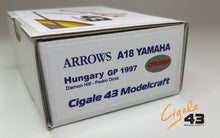 Load image into Gallery viewer, Cigale 43 Modelcraft Kit - 1/43 scale Arrows A18-Yamaha - 1997