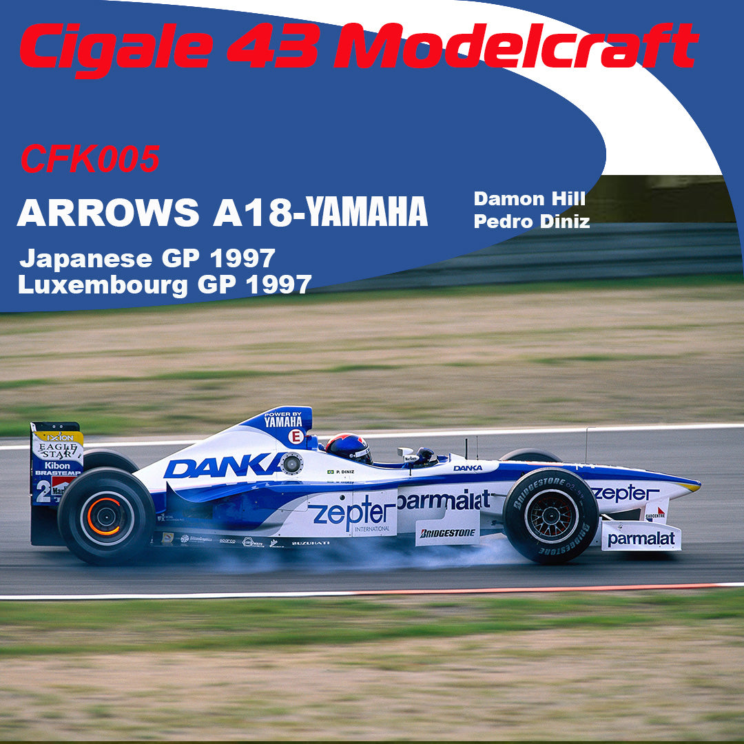 Cigale 43 Modelcraft Kit - 1/43 scale Arrows A18-Yamaha