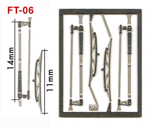 Tameo - 1/43 Scale Replacement Windshield Wipers