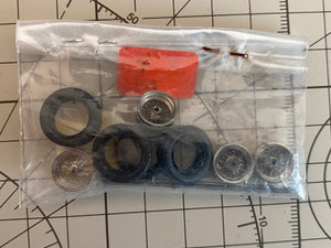 AMR - 1/43 Scale Vintage Replacement Wheels,Tires, and Parts