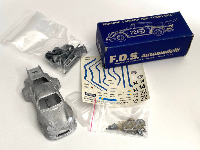 FDS - 1974 Porsche Turbo #22 - Le Mans - 1/43 Scale Metal Model Kit