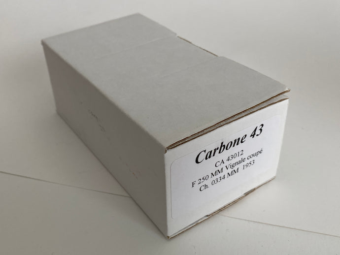 Carbone 43 - 1953 Ferrari 250 MM Vignale Coupe - 1/43 Scale Resin Model Kit