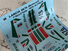 Load image into Gallery viewer, Rare AMR X - Lancia Beta Monte Carlo Turbo - Tour d&#39;Italie Alitalia 1979 - 1/43 Scale Model Kit