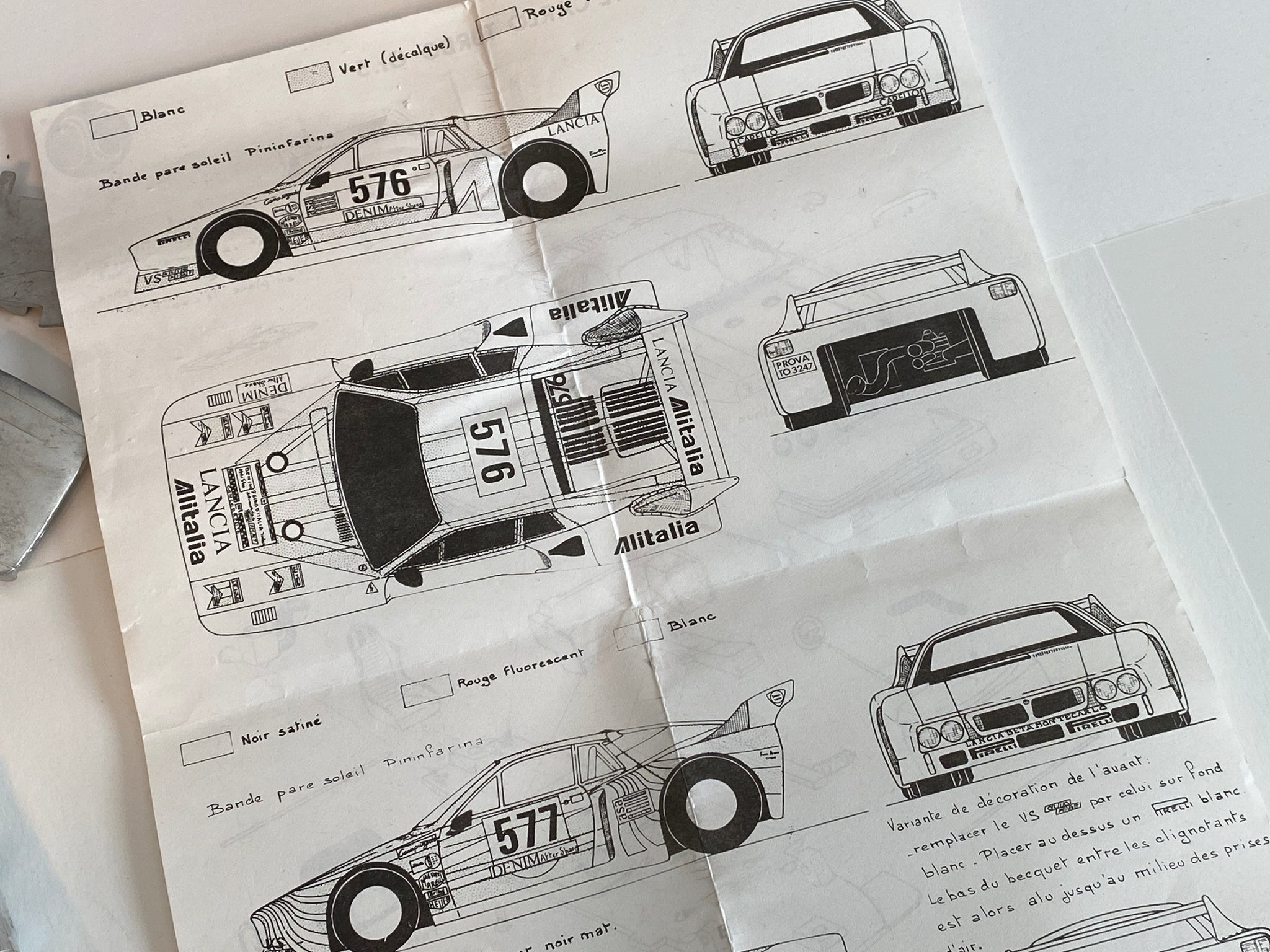 Rare AMR X - Lancia Beta Monte Carlo Turbo - Tour d'Italie Rare AMR X - Lancia Beta Monte Carlo Turbo - Tour d'Italie