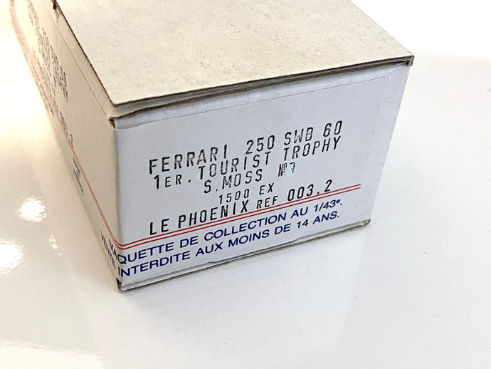 Le Phoenix - Ferrari 250 GT SWB - Tourist Trophy #7 S. Moss - 1/43 Scale Model Kit Ref. 003.2