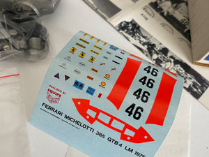 Tron/AMR - 1975 Ferrari 365 GTB4 Michelotti NART Street or Race - 1/43 scale Model Kit