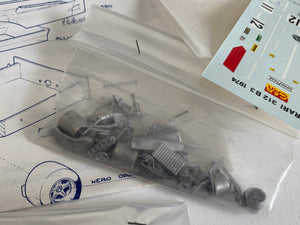 CAR -  Ferrari 312 B3 - GP Brazil 1974 - 1/43 Model Kit
