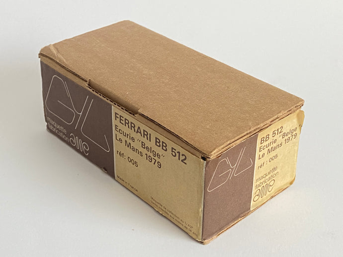 AMR/GYL - 1979 Ferrari BB 512 LM - Le Mans 1979 Ecurie Belge- 97 Parts - 1/43 Scale Model Kit