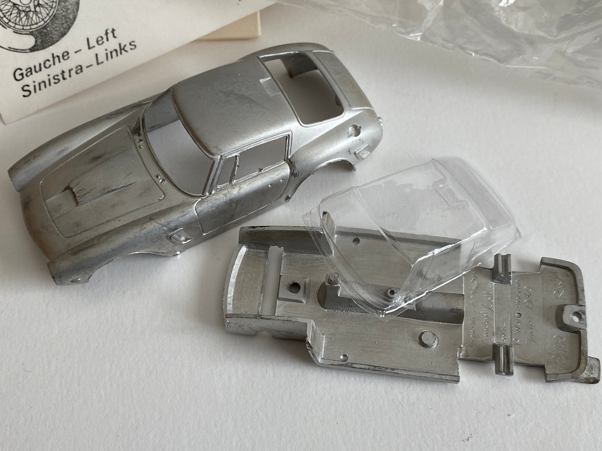 Small Scale Kit AMR X - Ferrari 250 GT SWB - TDF 1961, 1962 - 1/43 Scale Model Kit ...