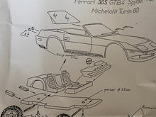 Load image into Gallery viewer, MOG Models - Ferrari / Michelotti 365 GTB 4 NART - Turin 1980 -  1/43 Scale Resin Model Kit