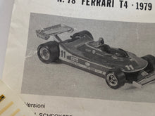 Load image into Gallery viewer, FDS #78  - 1/43 Ferrari T4 F1 - Villenueve or Scheckter