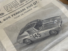 Load image into Gallery viewer, FDS  - 1/43 1961 Ferrari 250 GT SWB Tour de France Metal Kit