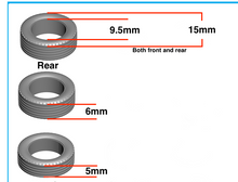 Load image into Gallery viewer, Tameo - 1/43 Scale Wheels and Tires