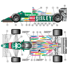 Load image into Gallery viewer, Tameo - TMK445 - Benetton BMW B186 - Mexican GP 1986 - Berger