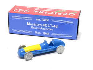 Officina 942 - 1948 Maserati 4CLT/48 Race Car 1/76 Scale