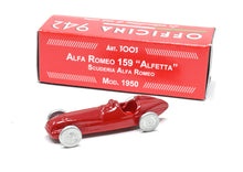 Load image into Gallery viewer, Officina 942 - 1950 Alfa Romeo 159 &quot;Alfetta&quot; 1/76 Scale