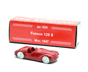 Officina 942 - 1947 Ferrari 125S Road Car 1/76 Scale