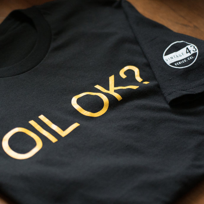 Vintage 43 'OIL OK?' T-Shirt