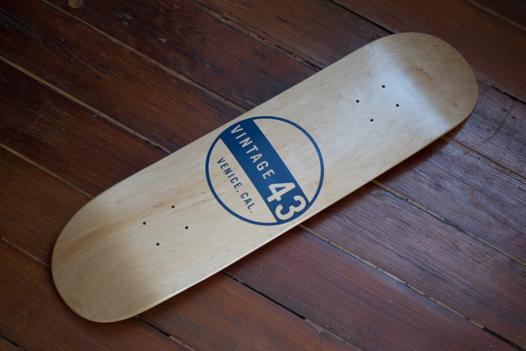 Vintage 43 Skate Deck