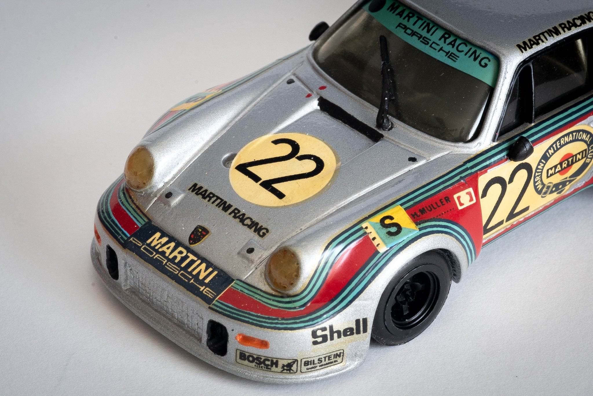Ebbro 1:43 Porsche 911 RSR Turbo #22 24h LeMans 1974 Müller, van Lennep Ebbro 1:43 Porsche 911 RSR Turbo #22 24h LeMans 1974 Müller, van Lennep