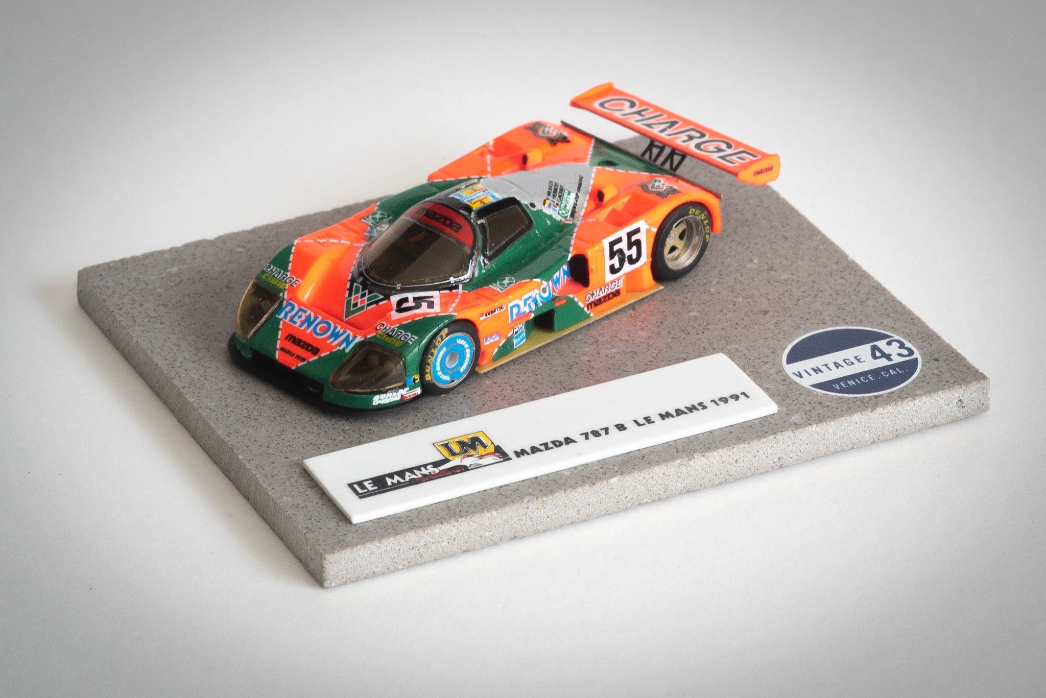 Mazda 787B winner 24h Le Mans 1991 - 1:43 Spark Hachette Model Car 02 Mazda 787B winner 24h Le Mans 1991 - 1:43 Spark Hachette Model Car 02