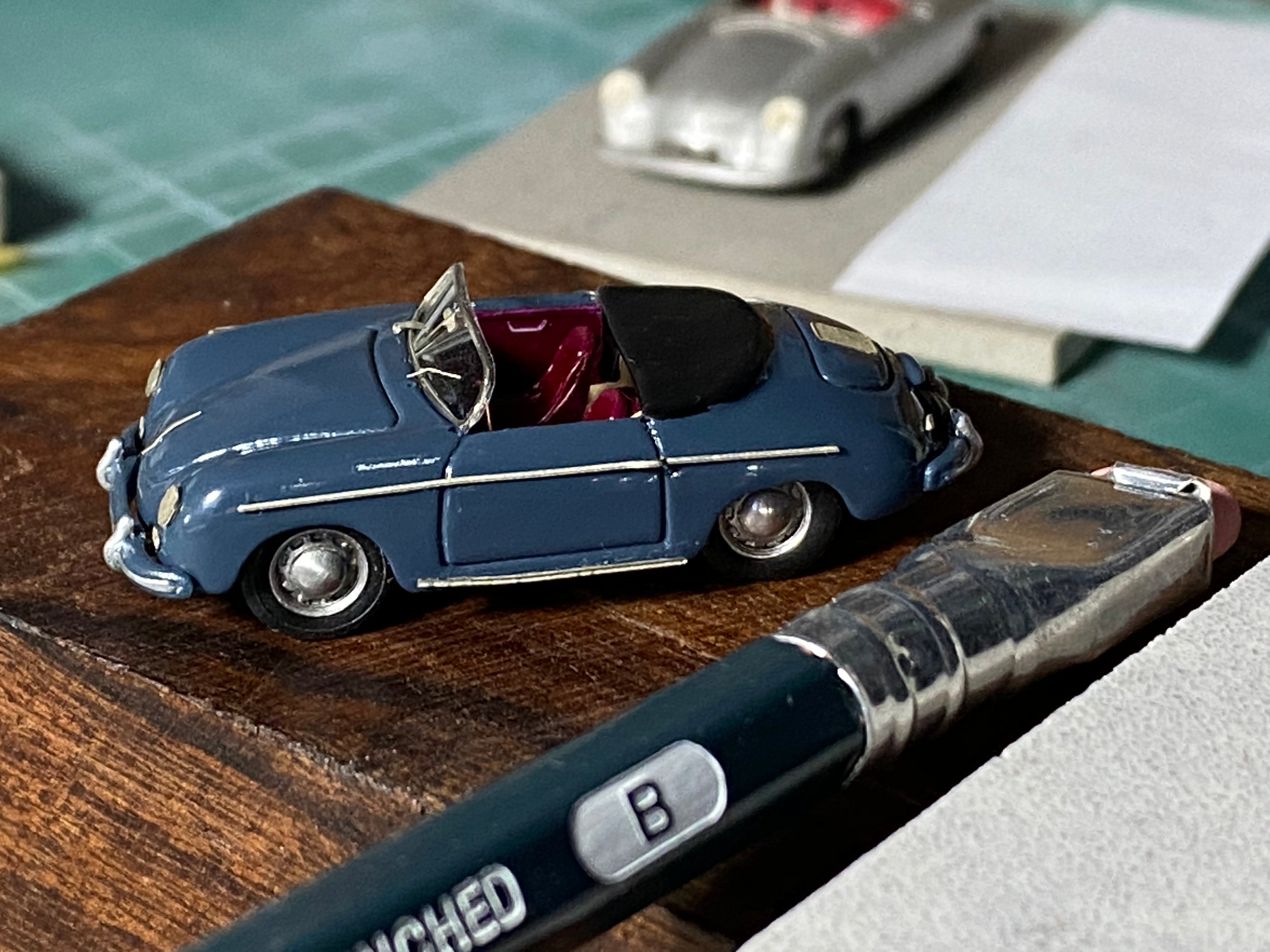 High Tech Modell - 1/87 Porsche 356 Speedster Scale Model – Vintage43