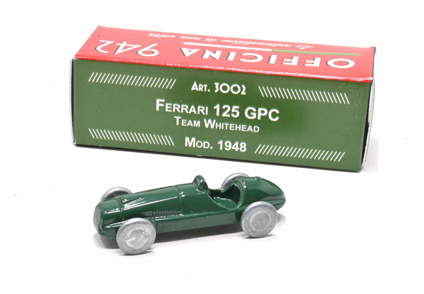 Officina 942 - 1948 Ferrari 125 GPC Scuderia Ferrari - 1/76 Scale