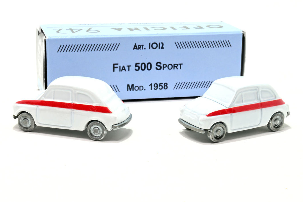 Officina 942 - Fiat 500 Sport 1/76 Scale